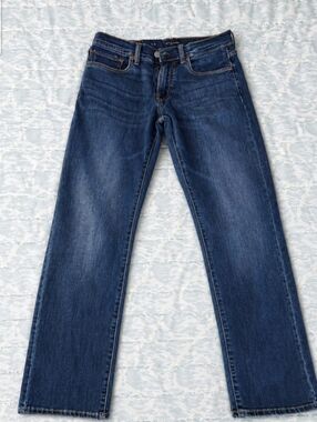 Lucky Brand Men's Straight Jeans - Dark Blue Wash